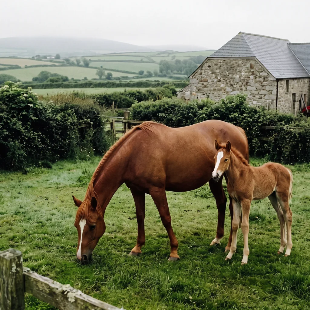 Élevage de chevaux au Cheval nomad', Saint-Front-d'Alemps